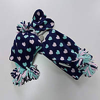 Комплект Mothercare шапка+шарф+рукавички на дівчинку 1-3 роки