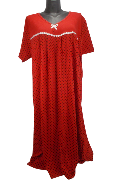 Жіноча сорочка бавовняна Dollar Club 199-5 66 червона