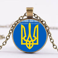 Патриотический кулон медальон подвеска Zhejiang с символикой Украины 5