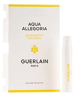 Guerlain Aqua Allegoria Bergamote Calabria Туалетная вода для женщин, 1 мл Пробник