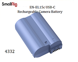 Акумулятор SmallRig EN-EL15c USB-C Rechargeable Camera Battery 4332 (4332)