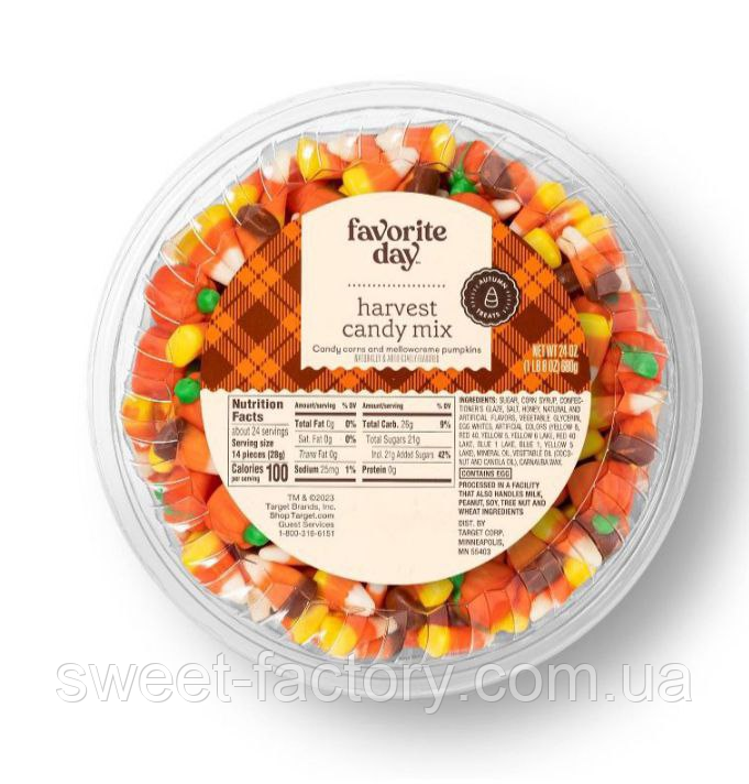 Цукерки Favorite Day Helloween Harvest Candy Mix 680g