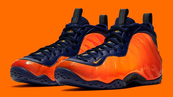 Nike air foamposite orange hotsell