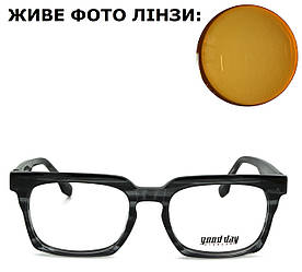 Чоловічі водійські окуляри за рецептом з корейськими лінзами (плюс або мінус)