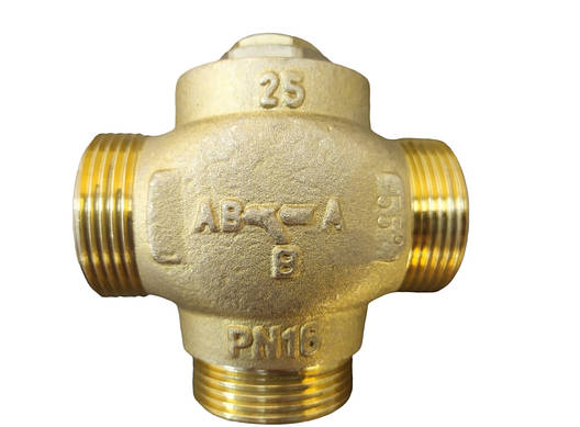 Триходовий змішувальний клапан 55°C (DN 25) "Teplomix", "GROSS" Польща, фото 1