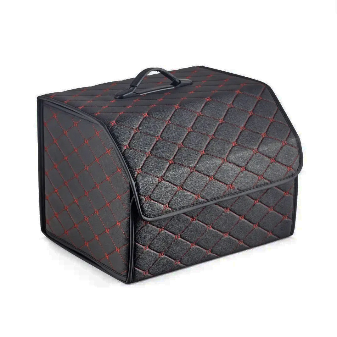 Органайзер автомобільний Primolux ORG-02 саквояж у багажник 40x31x28 см - Black/Red, фото 1