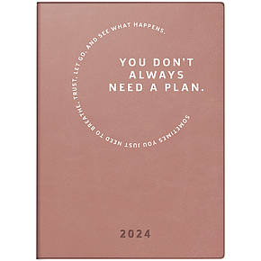 Щоденник 2024 Стандарт Torino Trend пудров., фото 1