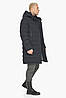 Чоловіча графітова куртка міська на зиму модель 51801 52 (XL), фото 3