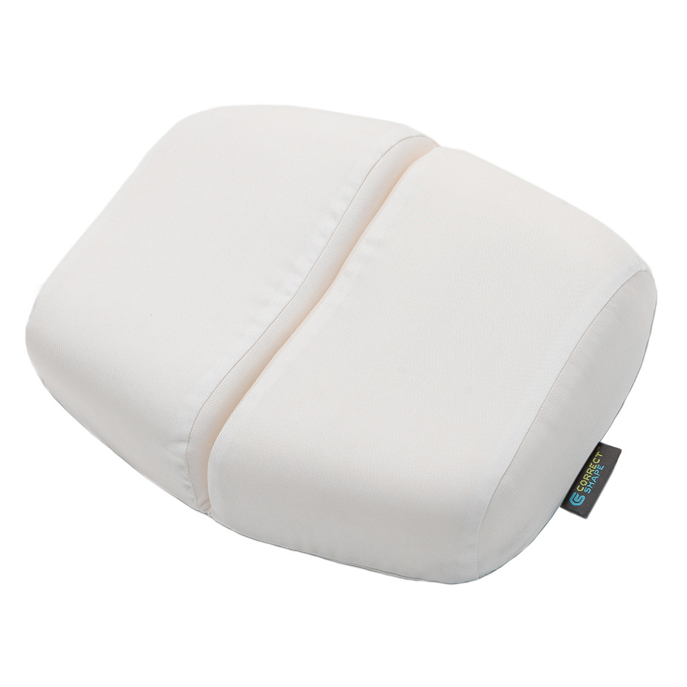 Похідна компактна ортопедична подушка для сну Travel Pillow, Correct Shape® (розмір ХL) айворі