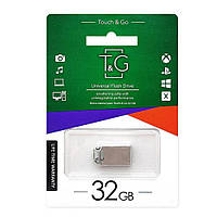 Накопитель USB Flash Drive T&G 32gb Metal 110 Цвет Стальной
