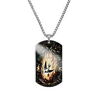 Кулон підвіска у вигляді жетона Ластівка Swallow Відьмак The Witcher