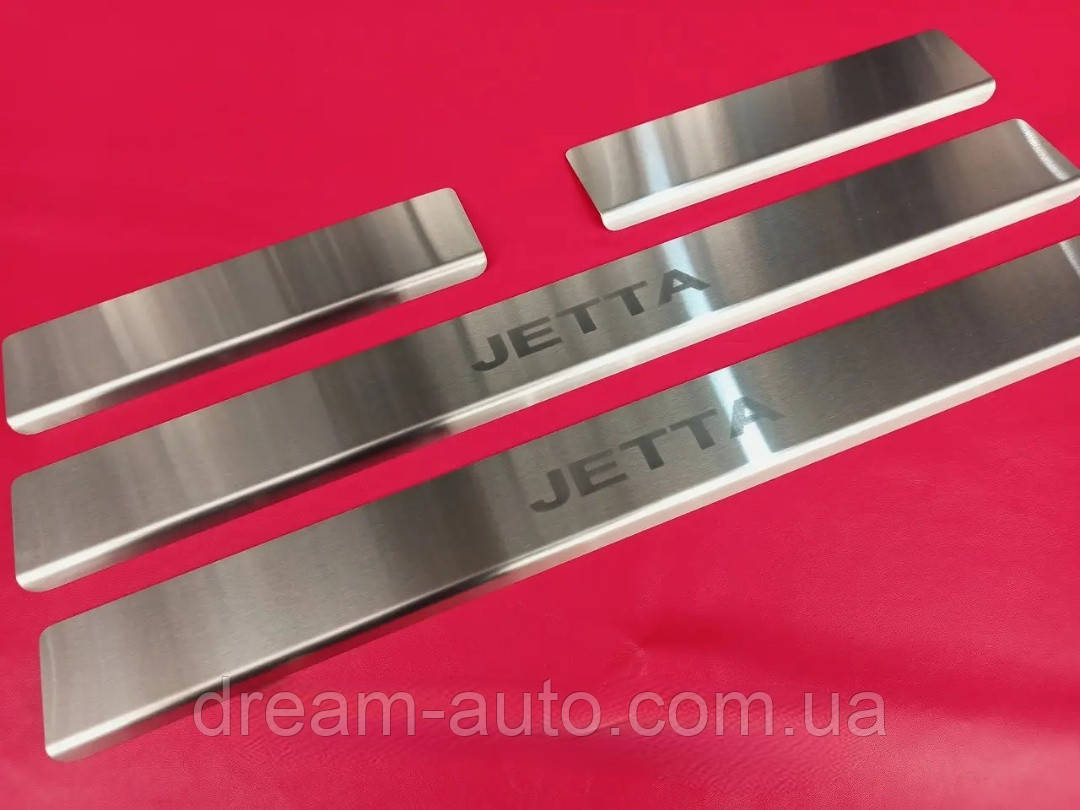 Накладки на пороги Volkswagen Jetta 7 2018+, фото 1