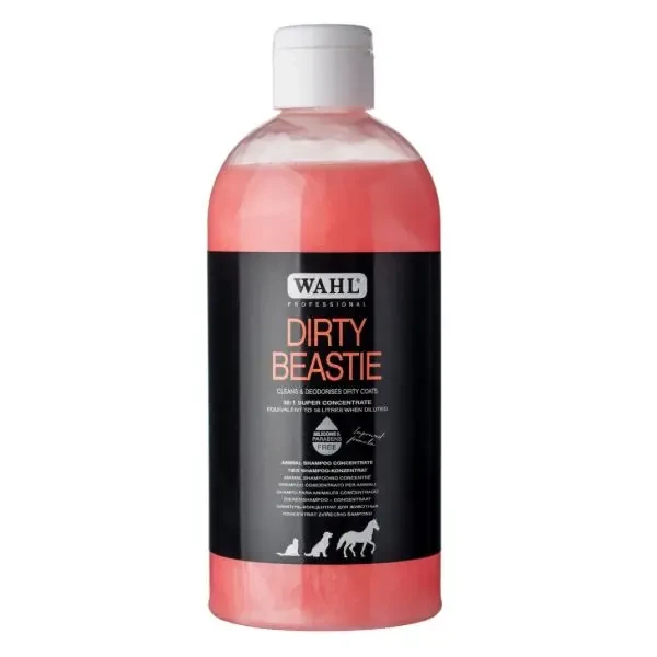 Шампунь для глибокого очищення шерсті Wahl Dirty Beasty 32:1 Improved Formula 500 мл. 2999-7541