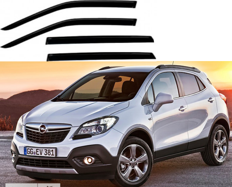 Дефлектори вікон Opel Mokka 2012->, фото 1