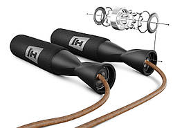 Скакалка шкіряна 275см Hop-Sport HS-L015JR smart