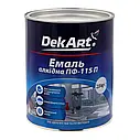 Емаль алкідна DekArt 2,8 кг ПФ-115 П (світло-зелений), яскравий колір, естетичний вигляд, глянсове покриття, фото 3