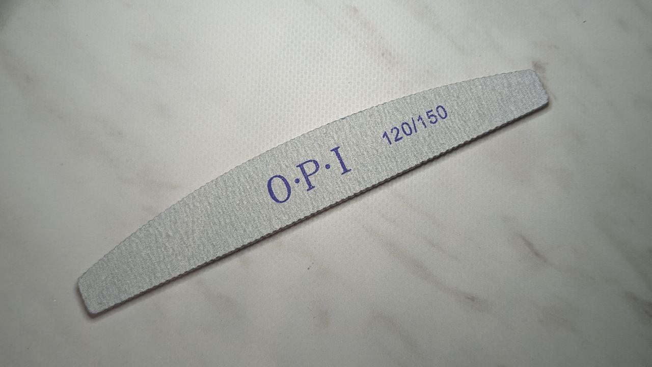 OPI Пилка для нігтів двосторонняя, 120/150 гріт, фото 1