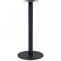 Опора для стола Тічино, висока, висота 103 см, діаметр 45 см, чорний