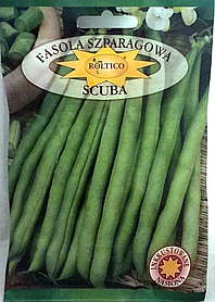 Квасоля спаржева зелена Скуба 40 г Roltico (Польща)