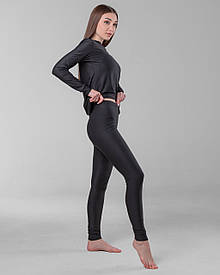 Комплект жіночої термобілизни OMNI універсальний чорний тепловідбивна вологовідвідна тканина розмір S