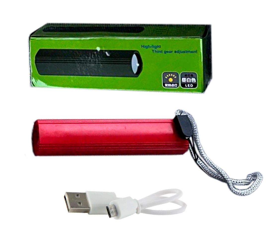 Кишеньковий ручний акумуляторний ліхтар BL-148 мініліхтарик 1LED USB