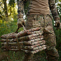 Тактичний стрілковий каремат розкладний мультикам водовідштовхуючий Великий польовий каремат