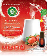 Аппарат электрического освежителя воздуха Air Wick Aroma Mist Magic Winter Apple & Cinnamon сменный флакон