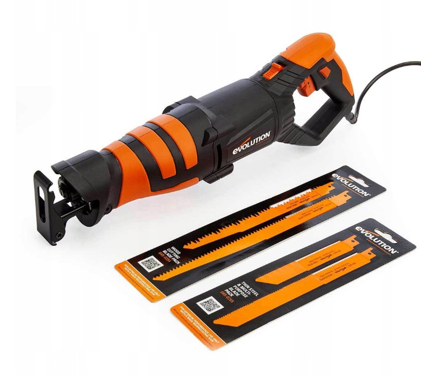 Електрична шабельна пила Evolution 850 Вт