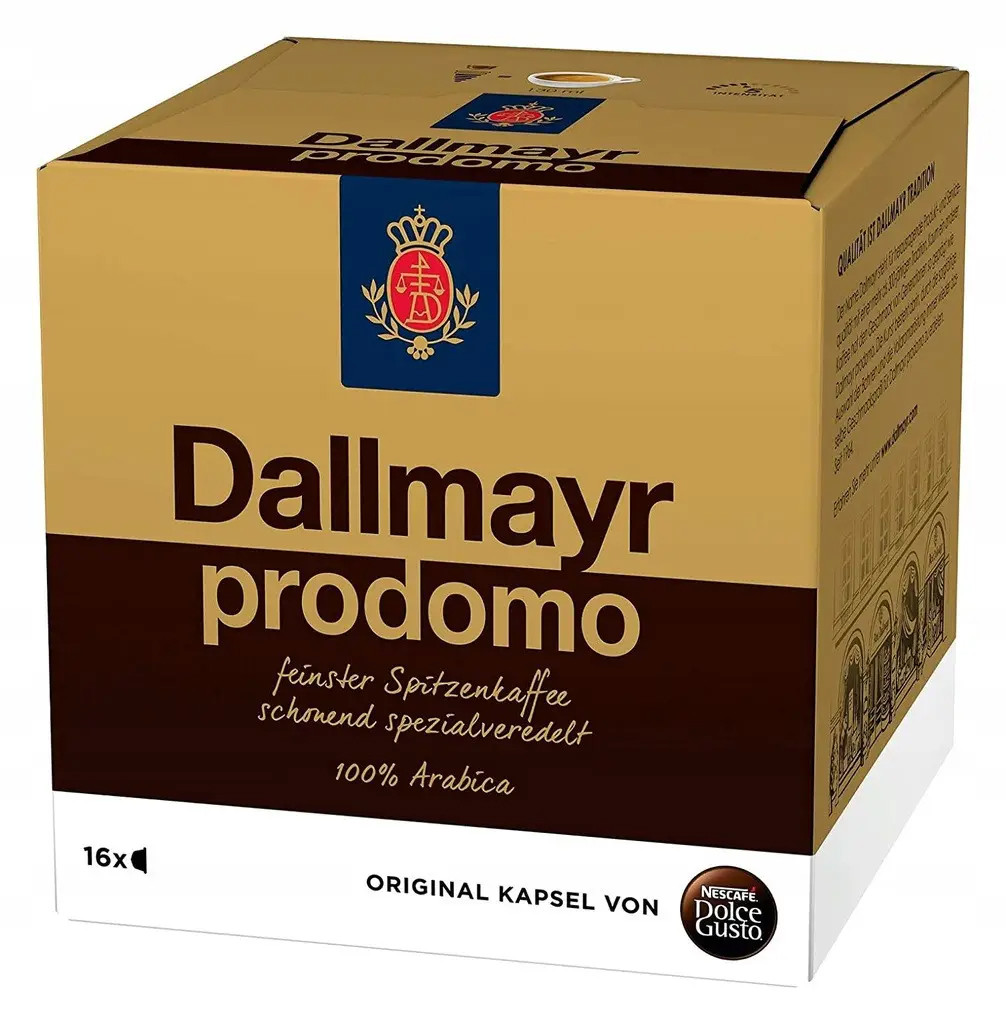 Кава в капсулах Nescafe Dolce Gusto Dallmayr Prodomo 16 шт.