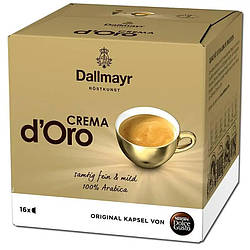 Кава в капсулах Nescafe Dolce Gusto Dallmayr Crema d`Oro 16 шт.