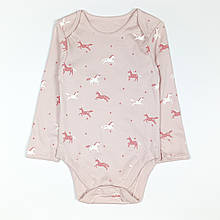 Бодік з довгим рукавом для дівчинки George, 12-18м (80-86см)