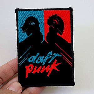 Нашивка Daft Punk "Червоний та синій"