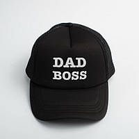 Тор! Кепка "Dad Boss", Чорний, Black, англійська