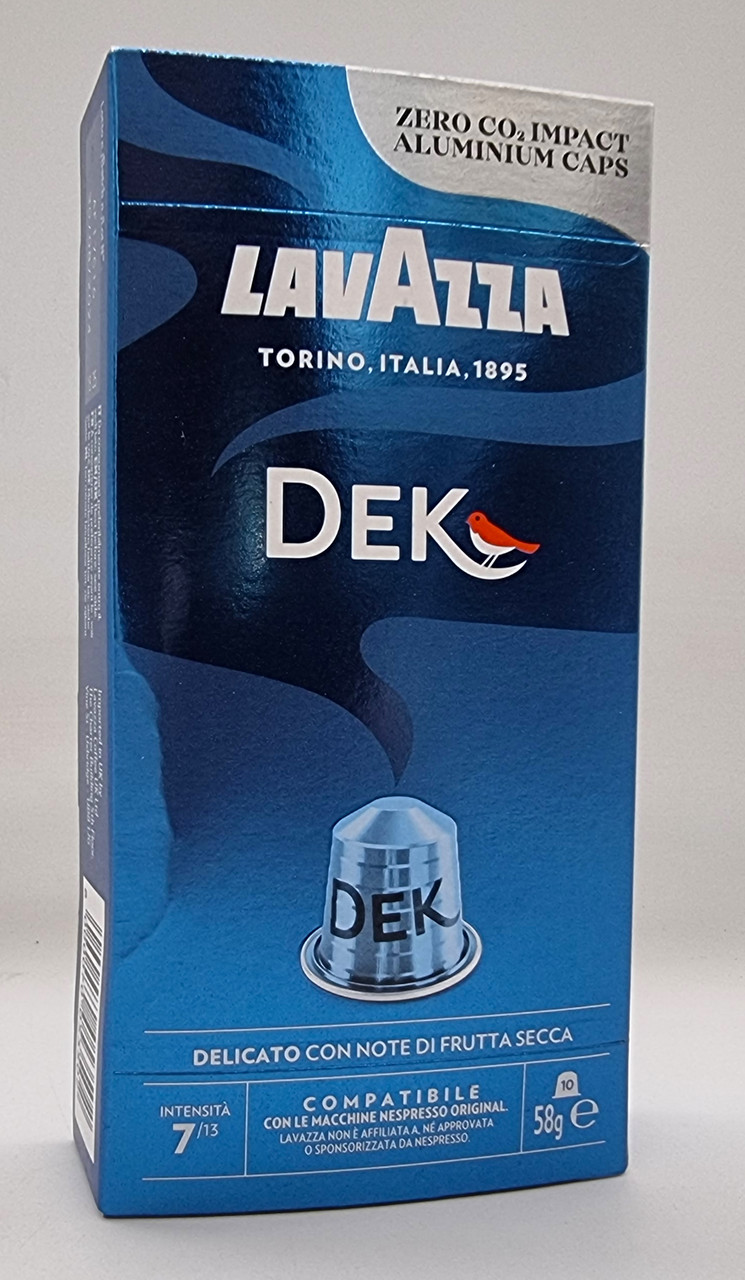 Кава в капсулах Lavazza NESPRESSO Dek (без кофеїну) 10 шт.