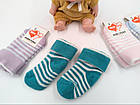 Дитячі шкарпетки, махрові Монтекс плюс для хлопчиків та дівчат з відворотом. Розмір 0, МІКС кольорів 12 пар/уп, фото 3