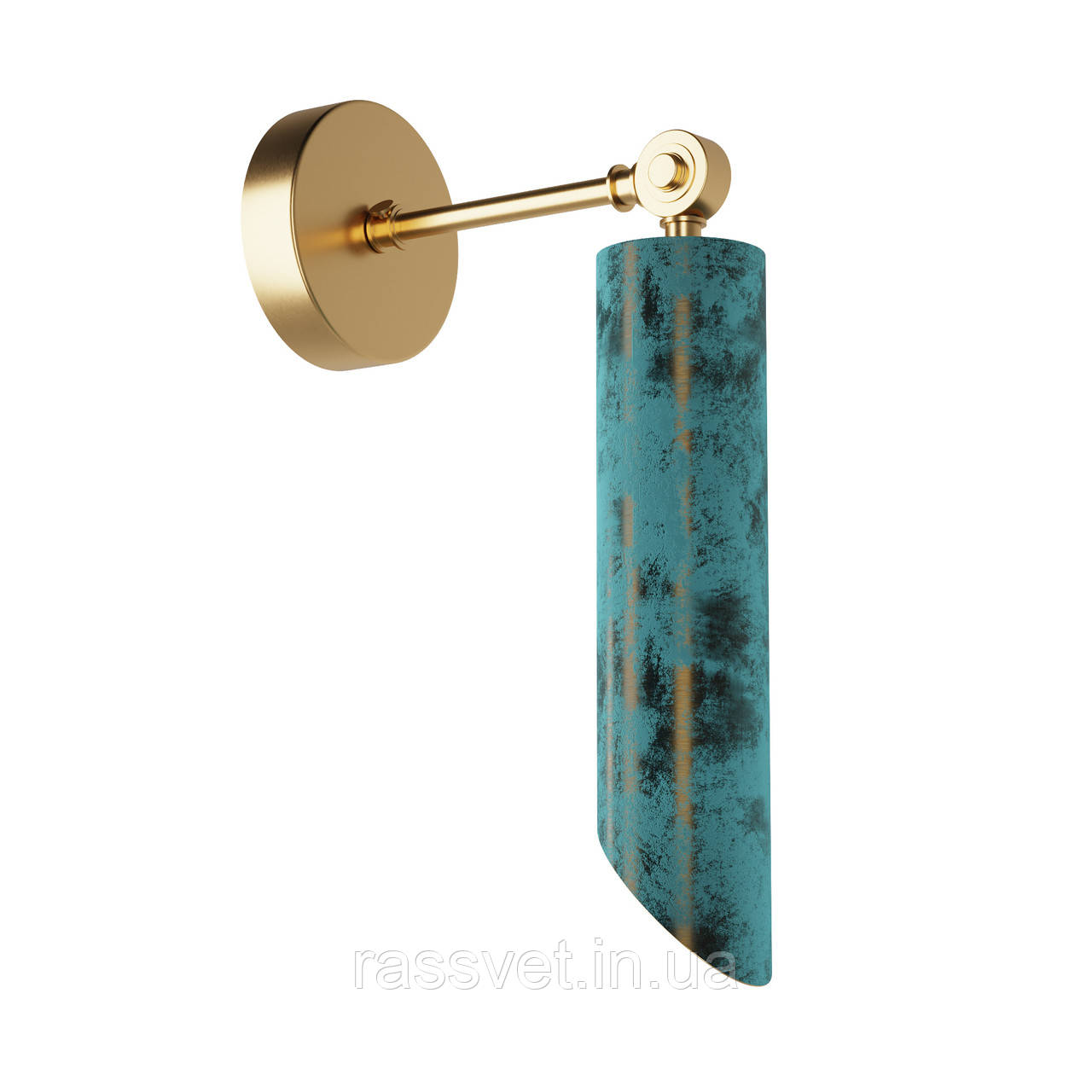 Настінне бра brass, арт. 5921 Зелений