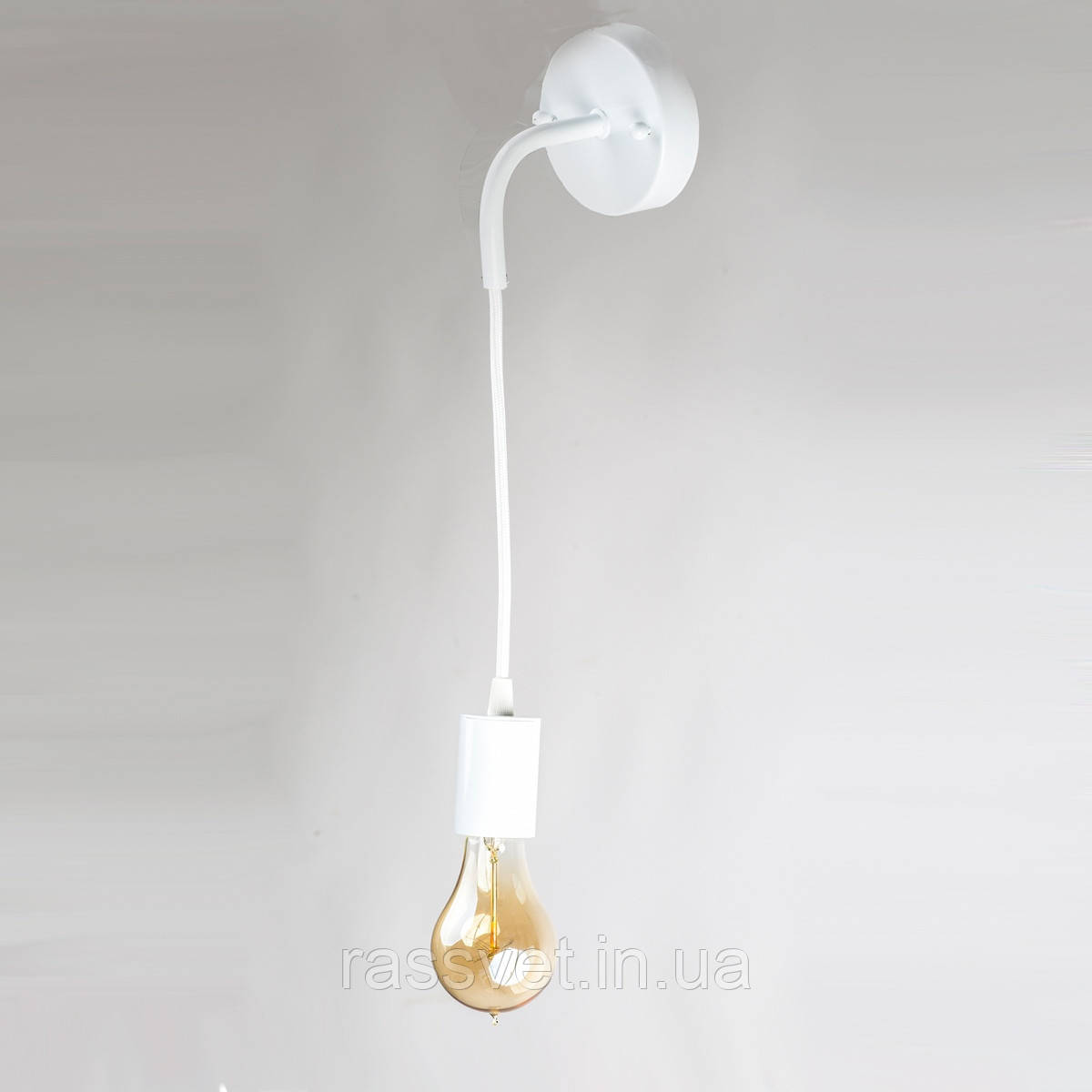 Стальне настінне бра, арт. 3942 Білий