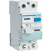 ПЗВ 2P 40А 30мА тип А QC QuickConnect CDS240D Hager (Хагер)