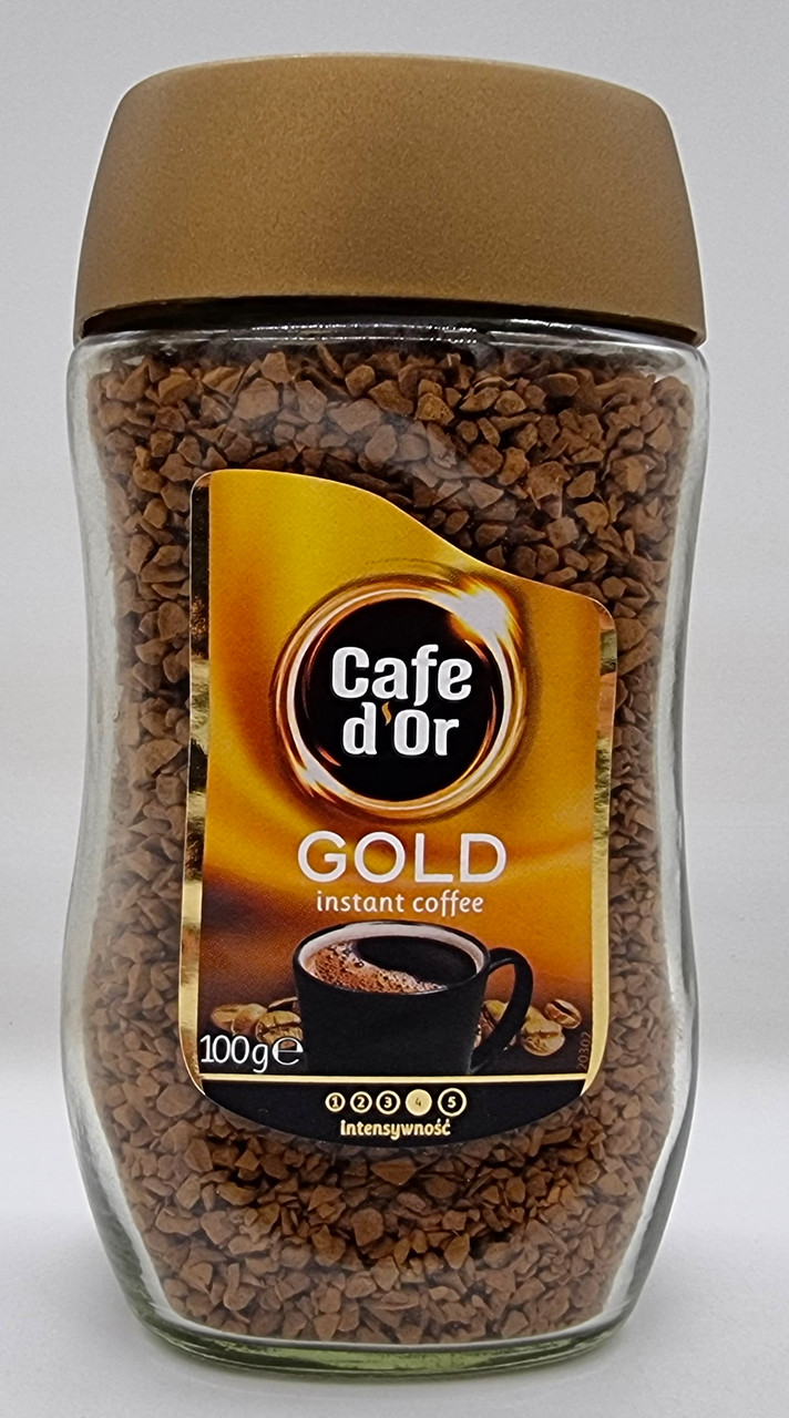 Кава розчинна "Cafe d'Or Gold" (Кафе Дор) 100 грамів Польща