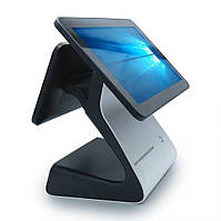 Двухэкранный Windows POS-терминал POS Vector Versa 15,6 8/128 ГБ, моноблок c экраном покупателя 11,6"