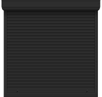 Рольставні на двері 1600х2000 РА55 пружина, замок із ключами