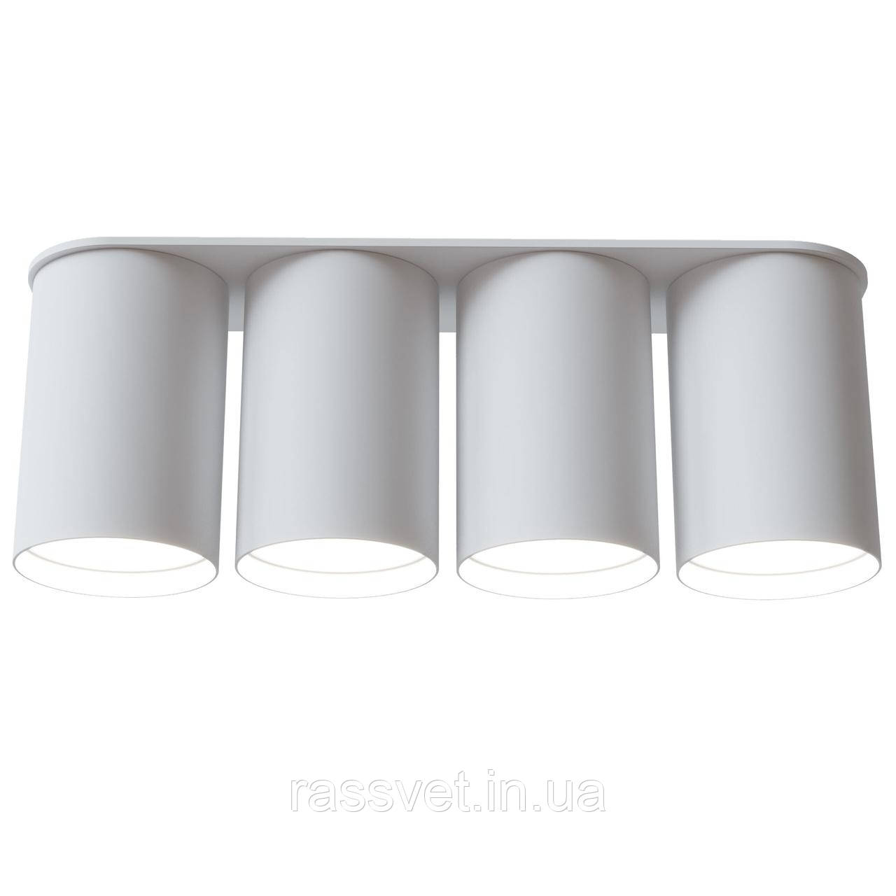 Точковий спот BP New на 4 лампи арт. 27945 Білий