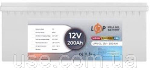 Акумулятор 200Ач Gel, гелевий, 12 В, вольт, V,200 Ah, а*год, ач, 12-200, ампер-годин, АКБ, для інвертора, ДБЖ