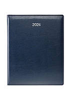 Еженедельник А4 BRUNNEN 2024 Soft синий (73-761 36304)