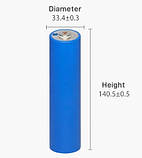 Акумулятор  EVE C33  IFR33140  15Ah, фото 3