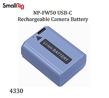 Аккумулятор SmallRig NP-FW50 USB-C Rechargeable Camera Battery 4330 (4330)