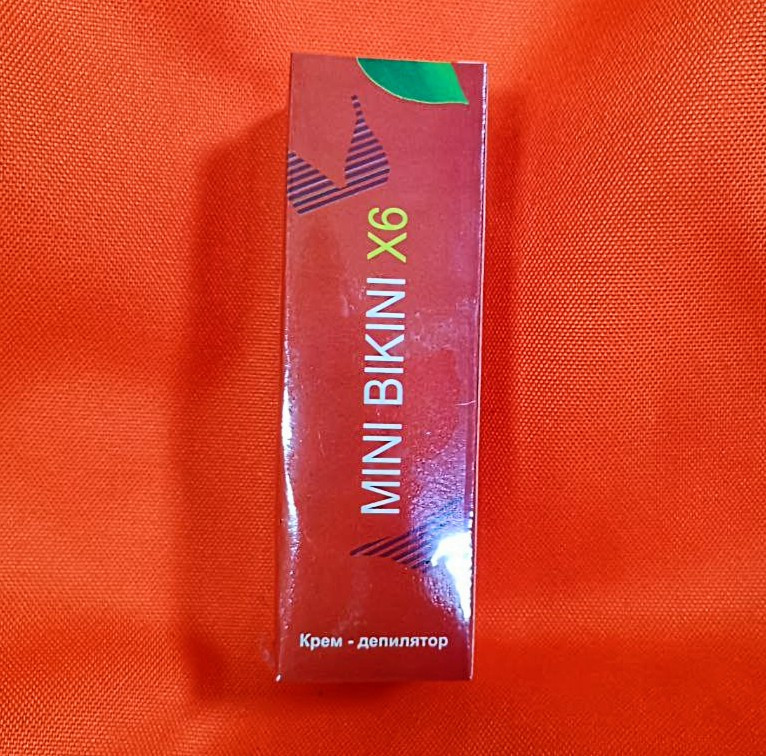 Mini Bikini X6 Крем для депіляції (Міні Бікіні) 50 мл