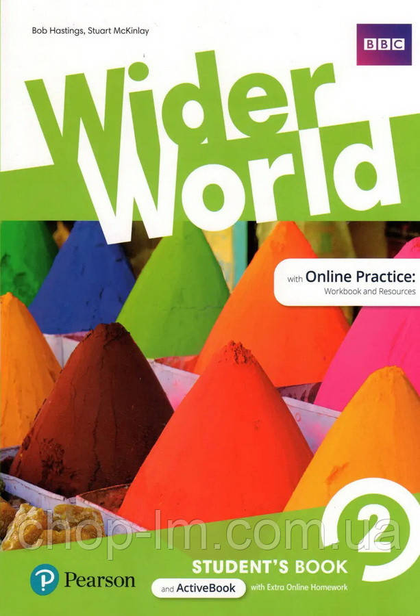 Підручник Wider World 2 Student's Book + Active Book with MyEnglishLab (Bob Hastings) / Pearson