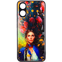 TPU+PC чохол Prisma Ladies для Oppo A38 / A18 Peonies