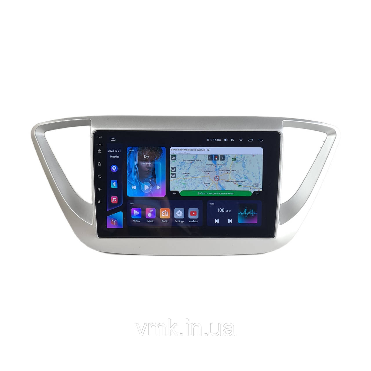 Андроїд Магнітола Hyundai Accent Solaris Verna 2017-2019 - 4G XyAuto 8core DSP Sound CarPlay Android